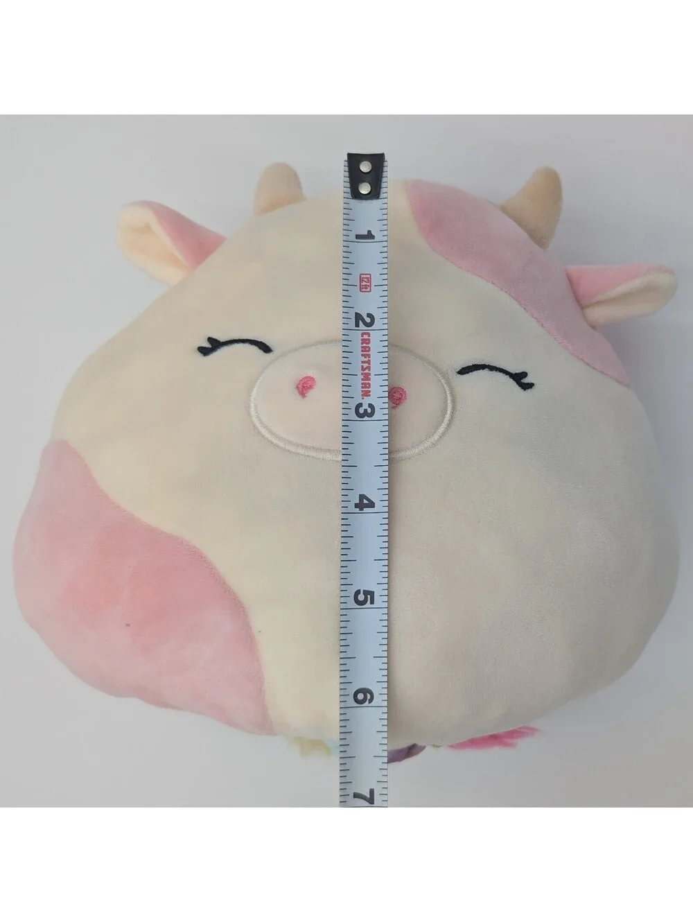 Squishmallows Flip-A-Mallows Caedyn & Caedia Cow 8” Reversible Plush No Hang Tag